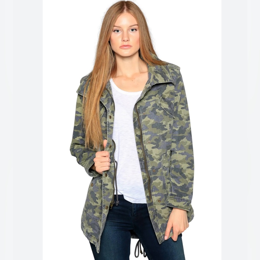 Velvet by‎ G&S cinched camp jacket